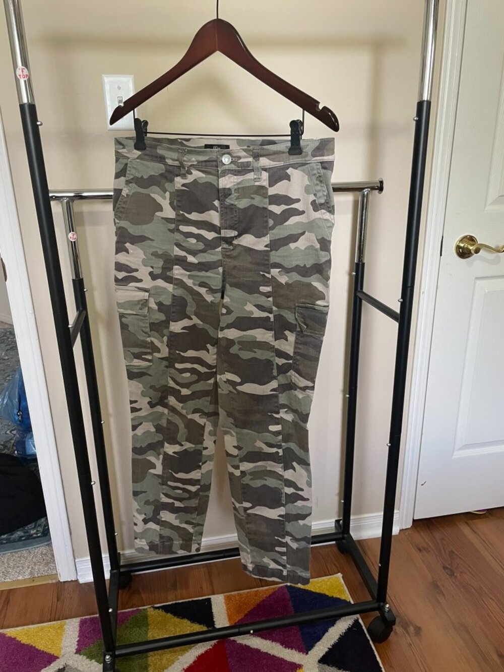 Crop Pants, Camo Greens, US 30